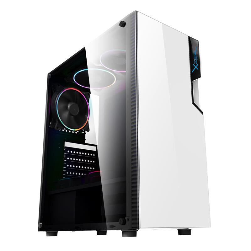 Gabinete Gamer Xzeal Blanco XZ130. XZCGB06W - Gabinete Gamer Xzeal Blanco XZ130. XZCGB06W -